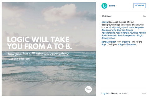 canva instagram image