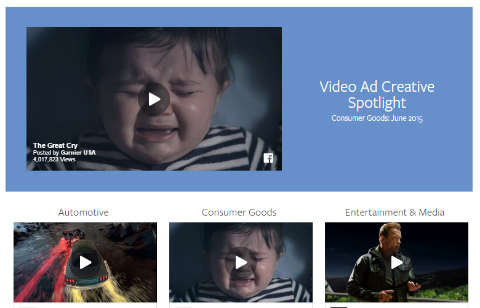 facebook video ad creative spotlight