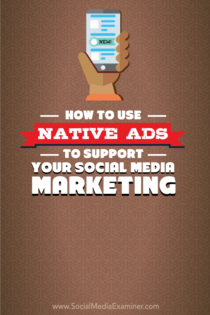 how to use native ads