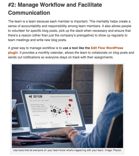 build a blogging team article by allie wassum