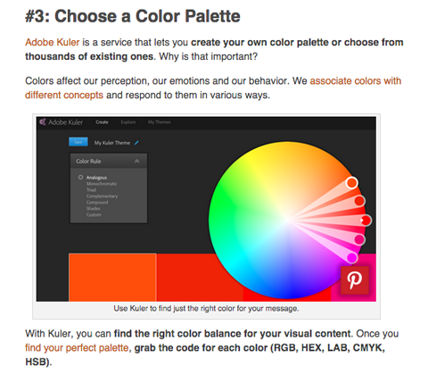 adobe kuler visual content tool