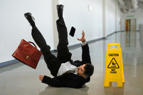 slippery floor image shutterstock 199446704