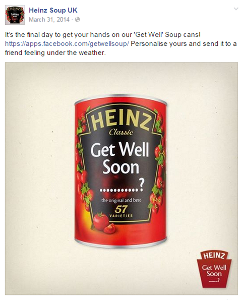 heinz soup get well image