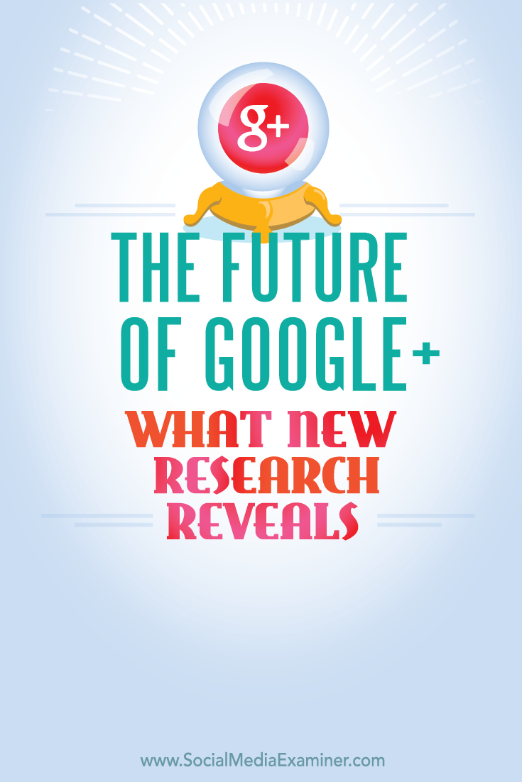 research on the future of google plus
