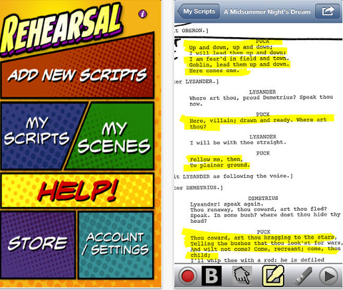 rehearsal app