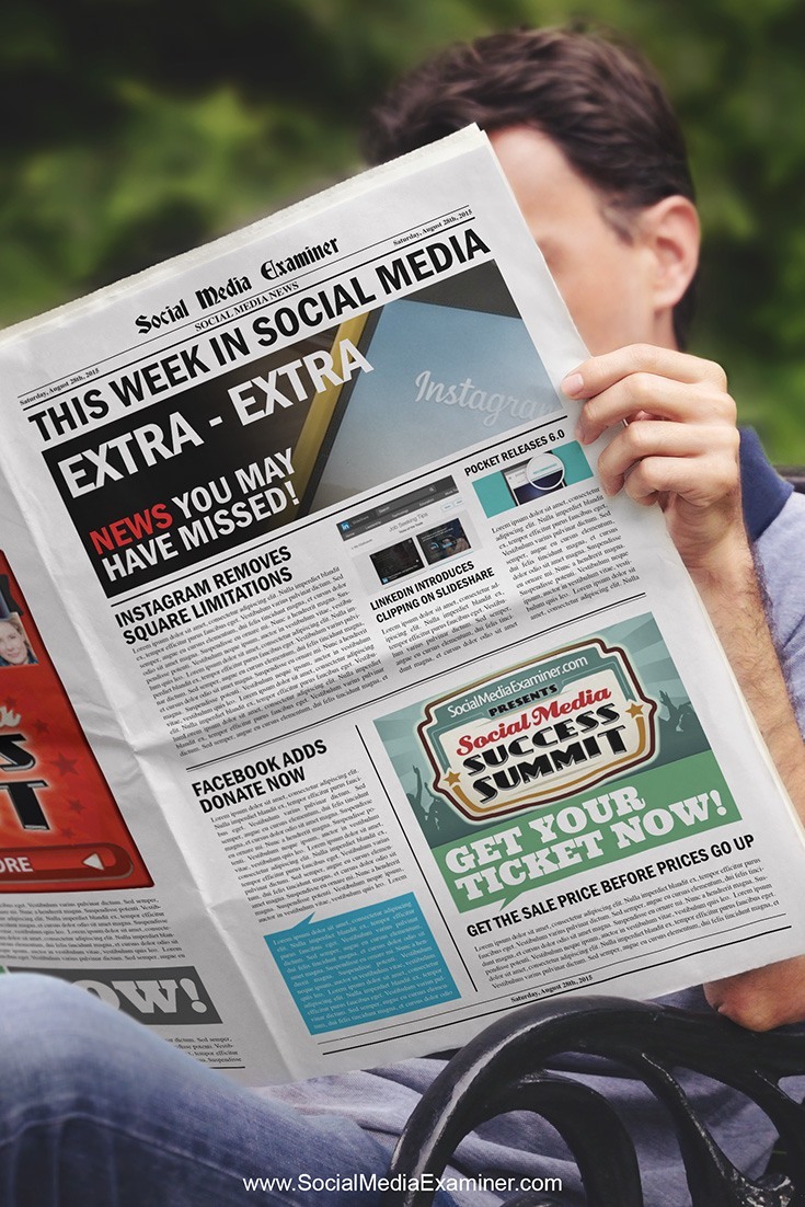 social media examiner weekly news august 29 2015