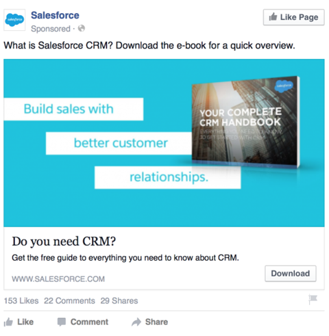 salesforce sponsored image post