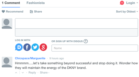 disqus comment system example