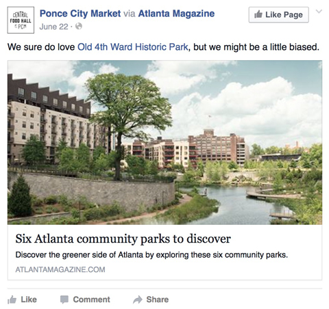 ponce city market facebook post