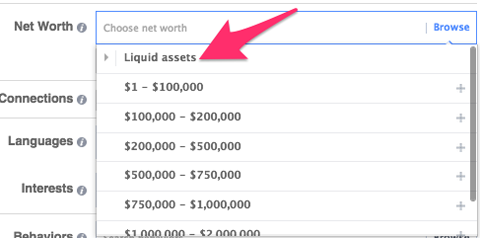 liquid assets targeting