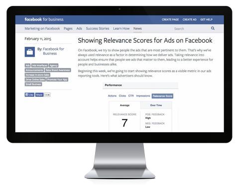 facebook ad relevance webpage placeit image