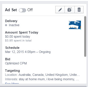 facebook ads manager edit ad set