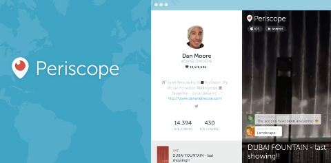 periscope web profiles