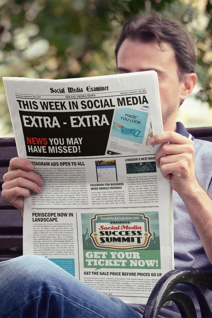 social media examiner weekly news september 12 2015