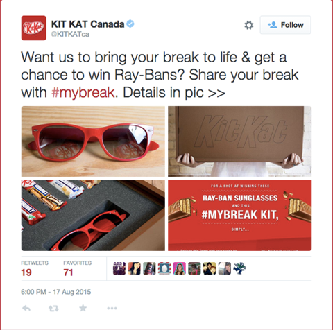 kitkat tweet