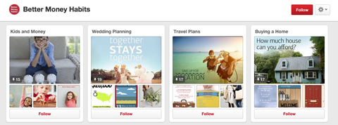 bank of america pinterest board