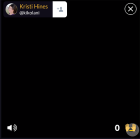 take off air mute on blab image