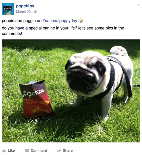 popchips facebook post