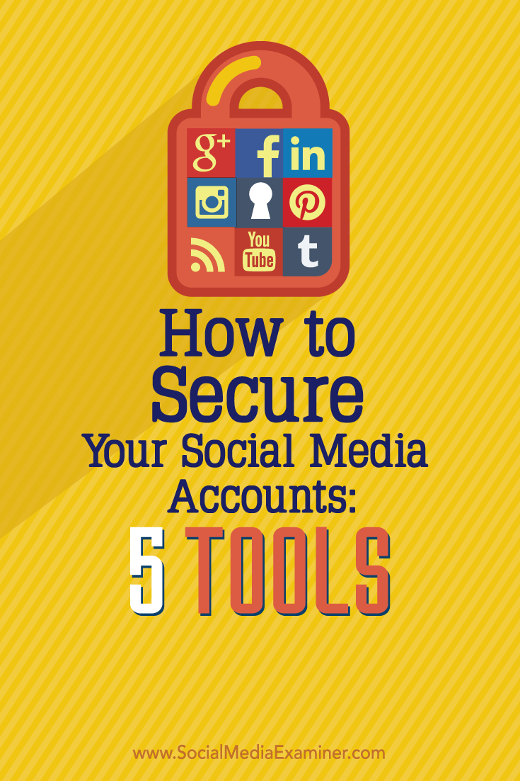 how to secure your social media accounts