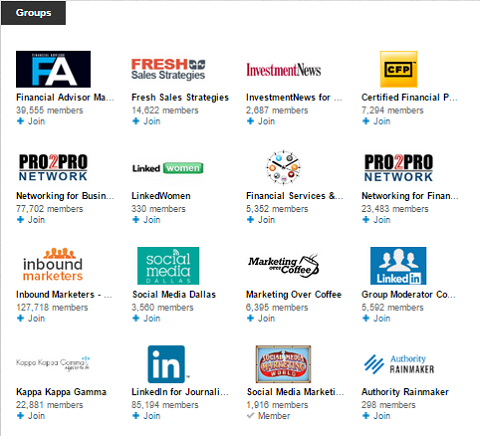 LinkedIn Groups