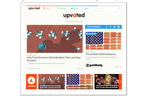 reddit upvoted digital publication