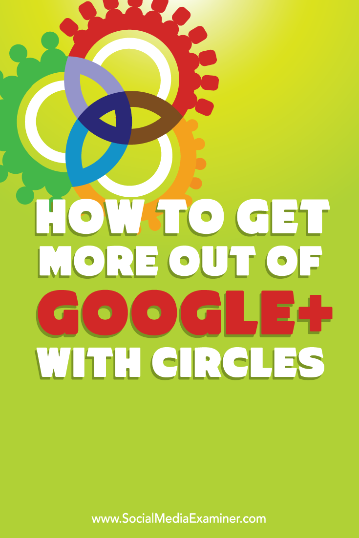how to get more out of google+ with circles
