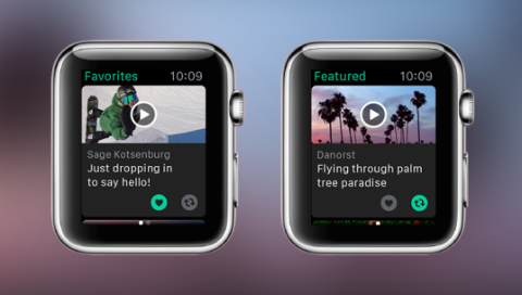 vine on apple watch