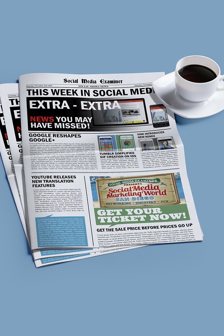 social media examiner weekly news november 21 2015