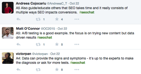 seochat tweets