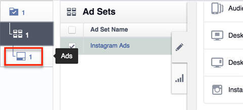 instagram ad settings