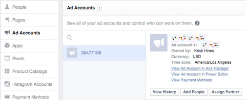 ad accounts in business manager