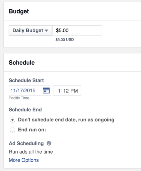  budgeting for a retargeting campaign