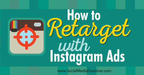 retarget with instagram ads