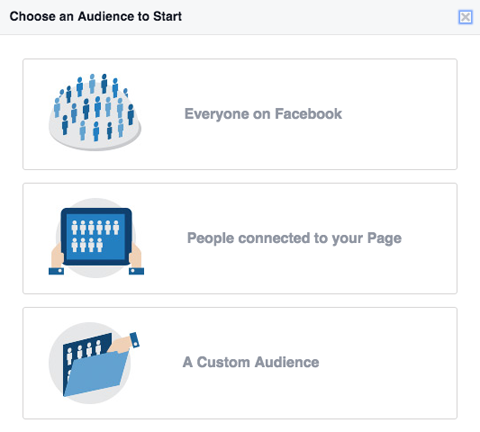 audience insights selection