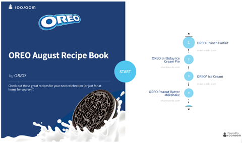 oreo's roojoom content journey