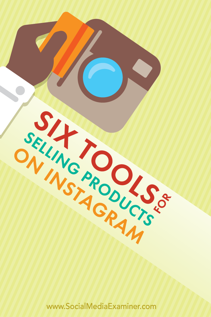 tools for selling on instragram