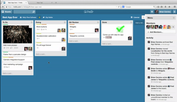 trello board example