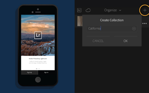 adobe lightroom mobile app