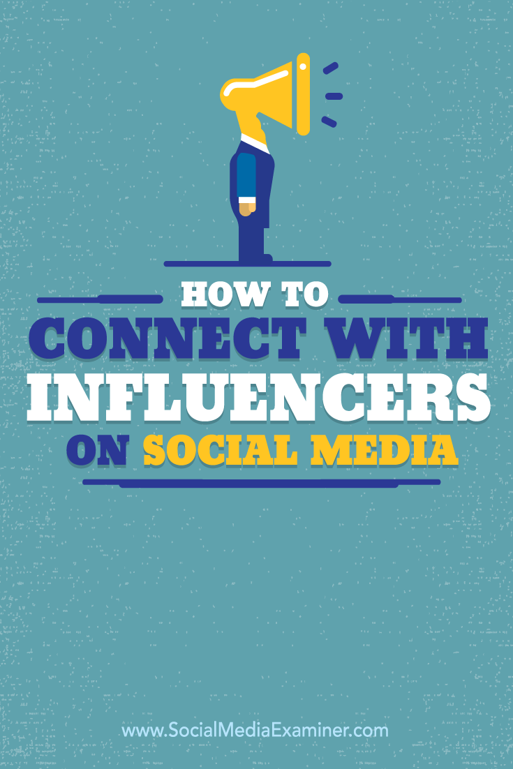 how to connect with influencers