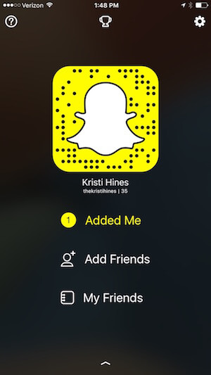 see who snapchat added