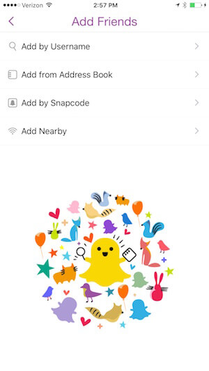 add friends on snapchat