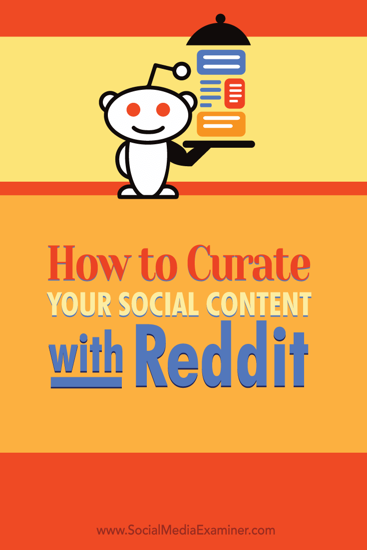 curate content with reddit