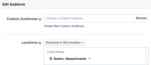 adjust your targeting to each location