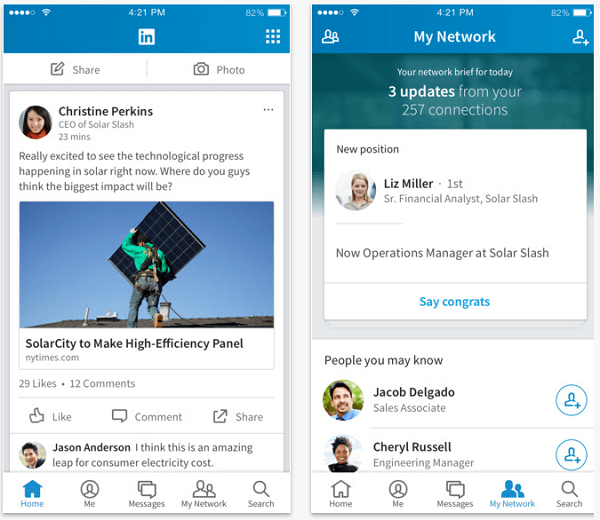 linkedin app