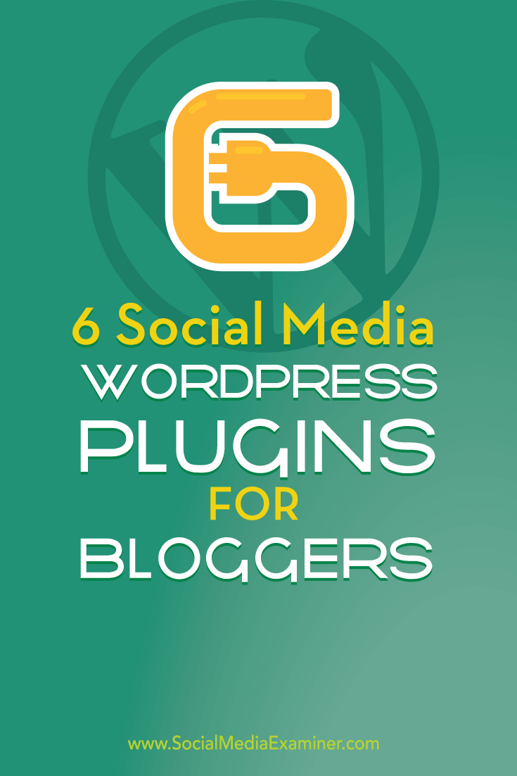 wordpress plugins for bloggers