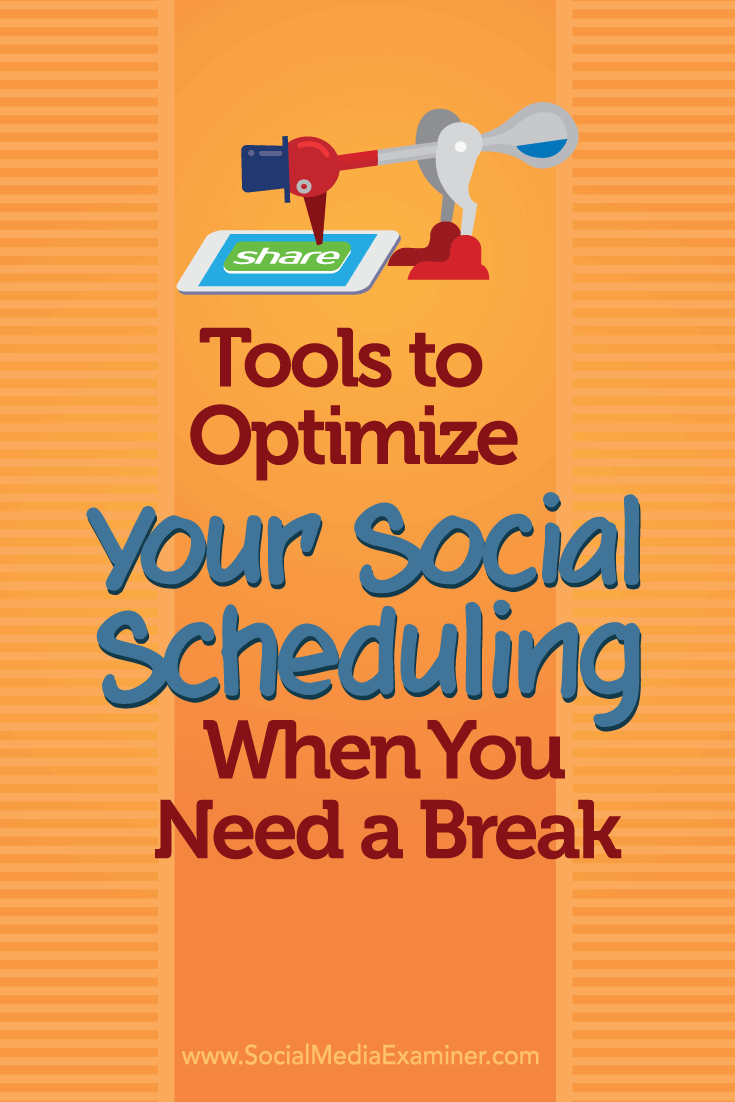 scheduling your social media content