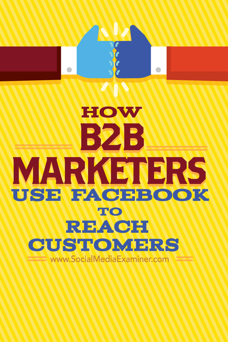 b2b marketing on facebook