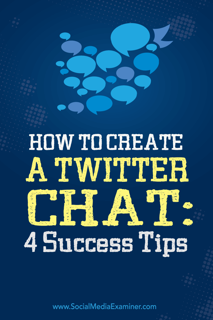 create successful twitter chat