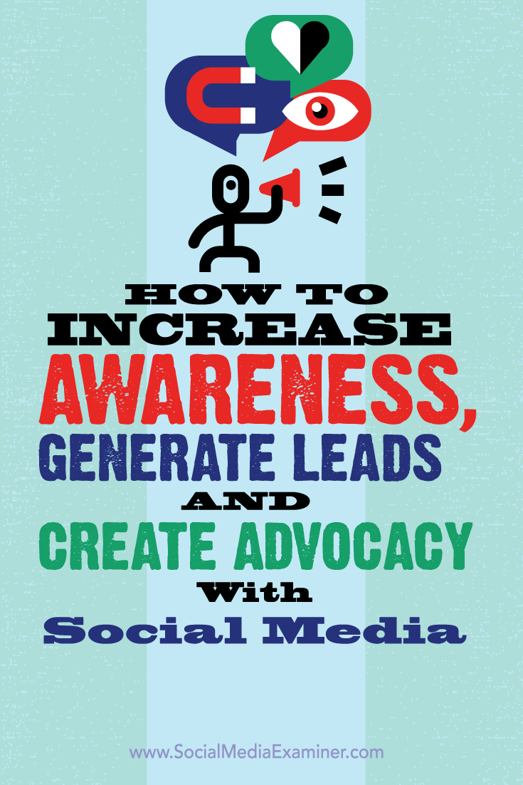 social media marketing in brand awareness, leads and advocacy