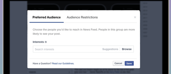 facebook audience optimization